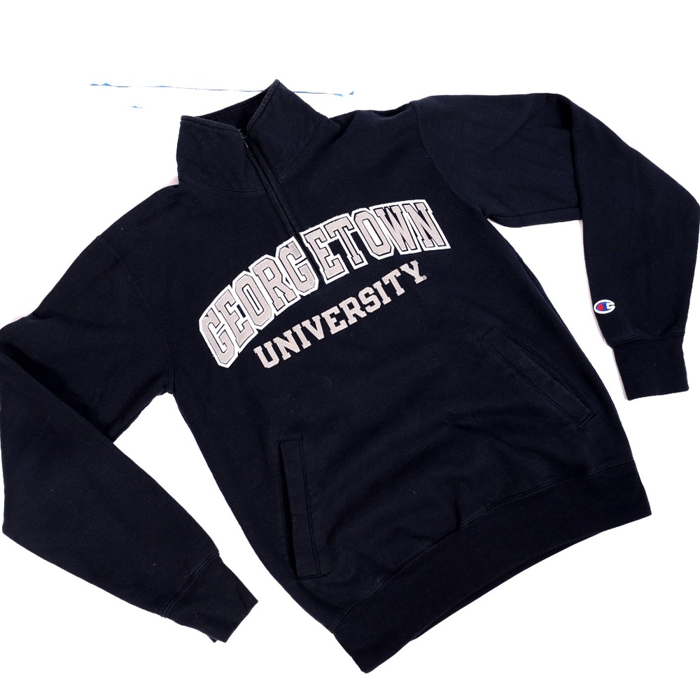 Champion Sweatshirt Quarter-zip Georgetown